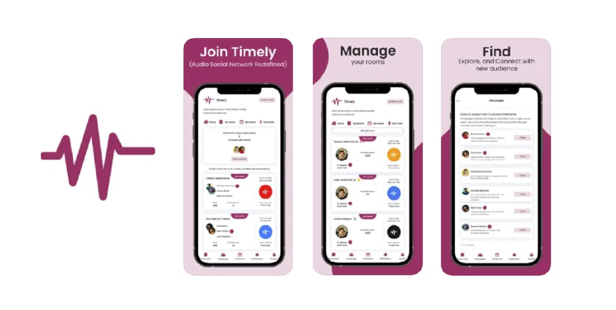 Timely Audio Social Network